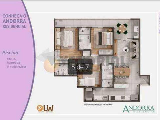 Apartamento à venda em Caraguatatuba, Indaiá, com 3 quartos, 96,00m²