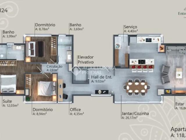 Apartamento à Venda em Gramado Vista Panorâmica