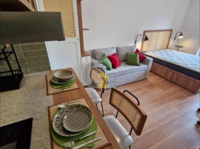 Apartamento à venda em Higienópolis, 1 quarto, sem vaga