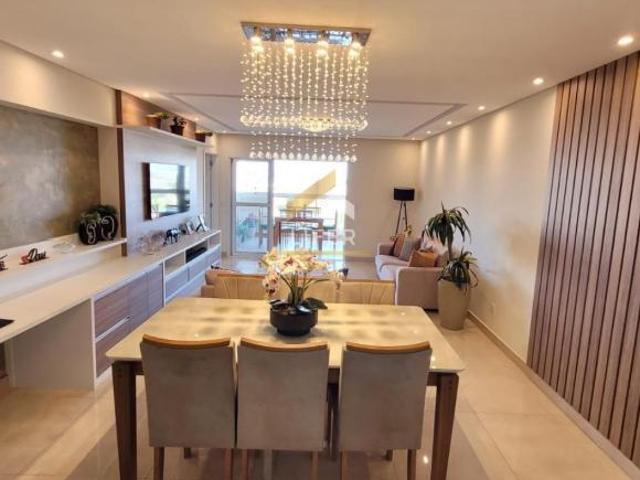 Apartamento à Venda em Hortolândia com 124 m², 3 Dormitórios e Varanda Gourmet