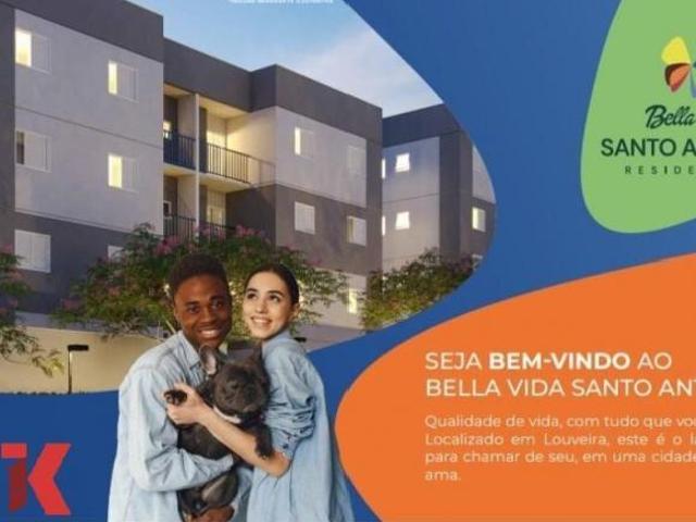Apartamento à venda em Louveira 2 Dormitórios, 01 vaga de garagem, Lançamento Residencial Bella Vid