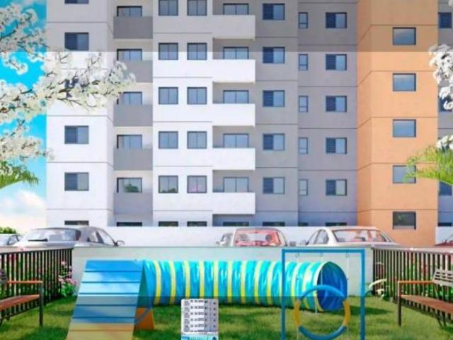 Apartamento à venda em Paulínia SP, Jardim Planalto: 2 quartos, 2 salas, 1 banheiro, 1 vaga, 47,95 m