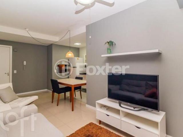 Apartamento à venda em Petrópolis com 44 m², 1 quarto, 1 suíte, 1 vaga