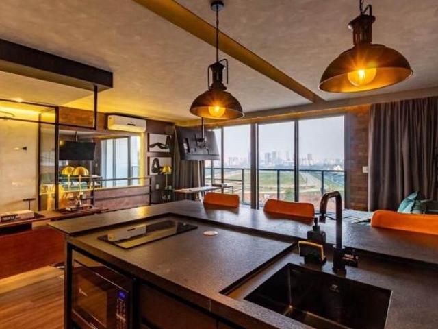 Apartamento à venda em Pinheiros com 57 m², 0 quartos, 1 vaga