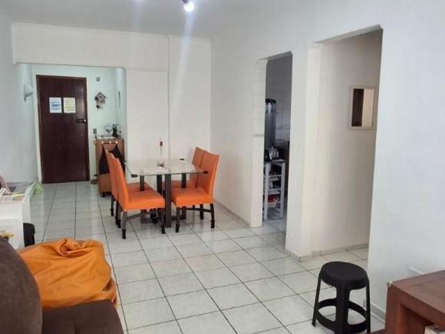 Apartamento à venda em Praia Grande SP, Tupi: 1 quarto, 1 sala, 1 banheiro, 1 vaga de garagem, 90m²