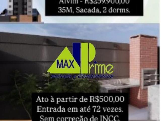 Apartamento à venda em São Paulo SP, Parque das Paineiras: 2 quartos, 1 sala, 1 banheiro, 34,00 m² d