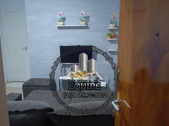 Apartamento à venda em Santa Luzia MG Belo vale: 2 quartos, 1 sala, 1 banheiro, garagem e 46,38 m²