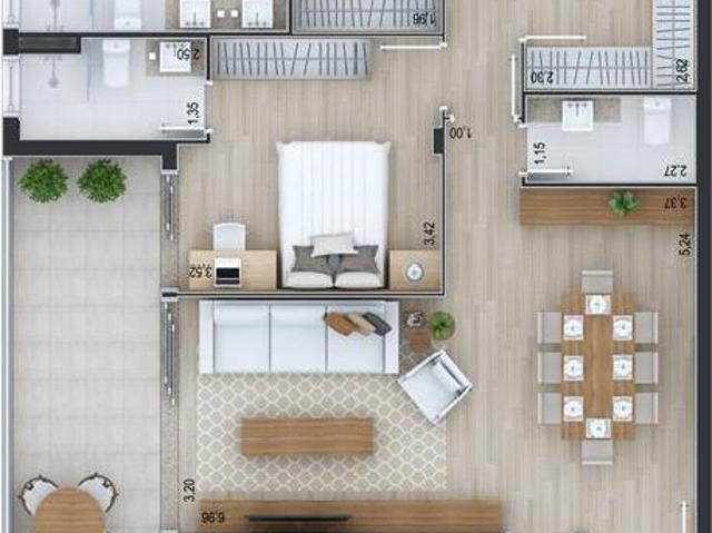 Apartamento à venda em Santo Inácio