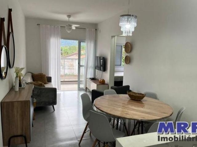 Apartamento à venda em Ubatuba, na Praia da Maranduba, 2 dormitórios, com varanda gourmet