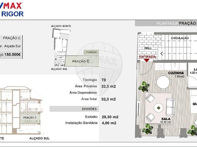 Apartamento à venda em Vila Real, Vila Real RE/MAX Portugal