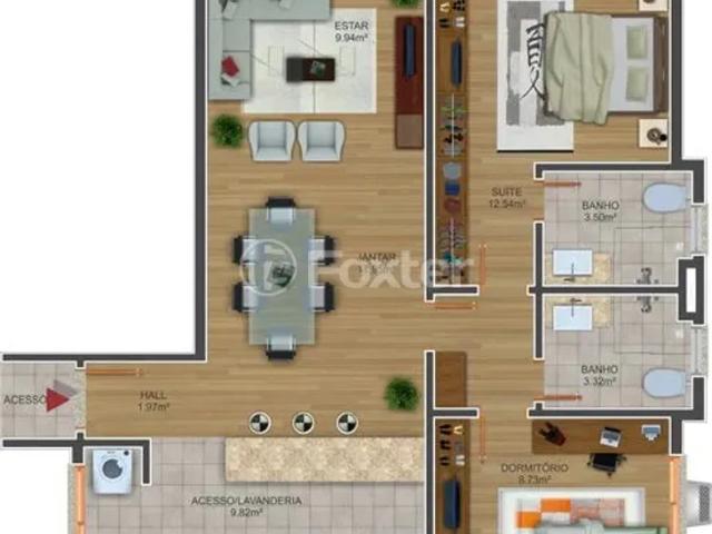 Apartamento à venda Rua Ouro Preto, Jardim Floresta Porto Alegre