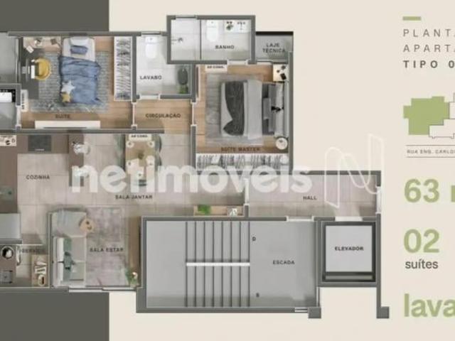Apartamento à Venda, São Lucas, Belo Horizonte