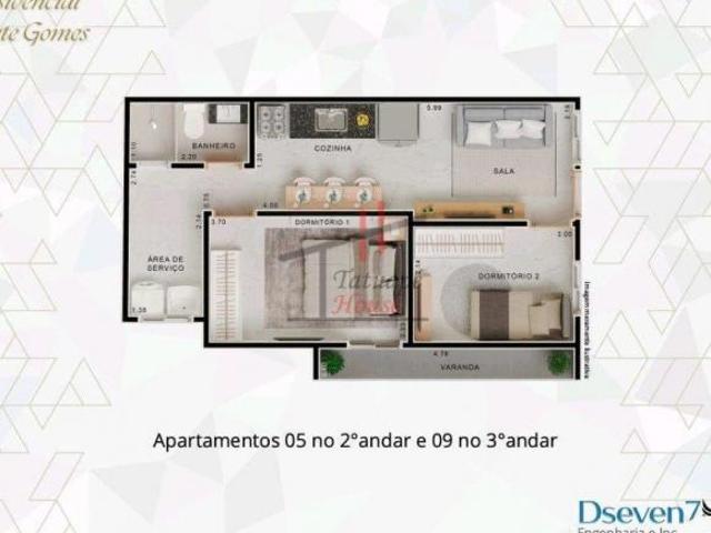 Apartamento em Vila Carrão