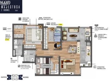 Apartamento a venda, 02 dormitórios, Edifício Maranata Parque, Industrial, sjc
