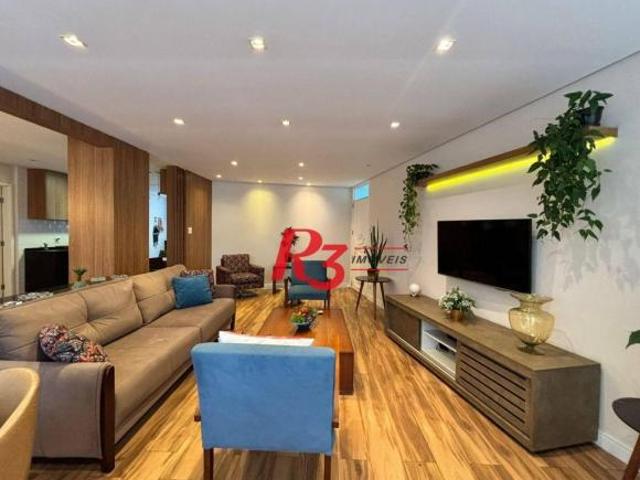 Apartamento à venda, 140 m² por R$ 1.290.000,00 Gonzaga Santos/SP