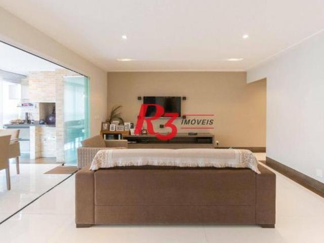 Apartamento à venda, 103 m² por R$ 1.380.000,00 Ponta da Praia Santos/SP