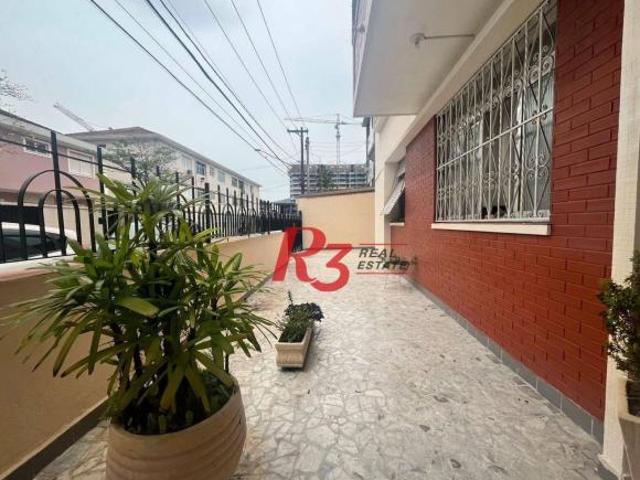 Apartamento à venda, 100 m² por R$ 600.000,00 Ponta da Praia Santos/SP