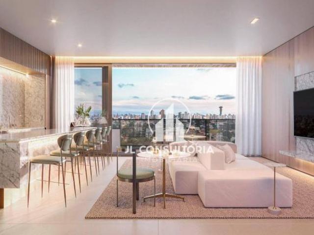Apartamento à venda, 112 m² por R$ 1.813.868,17 Mercês Curitiba/PR