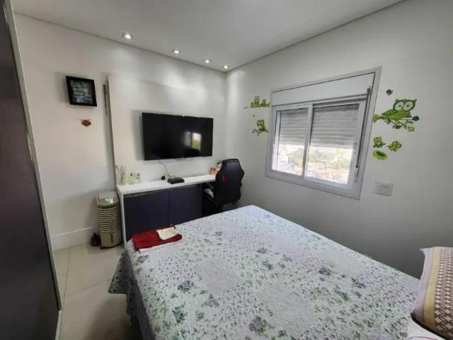 Apartamento 3 suítes com 126 m², 3 vagas na Vila Scarpelli, Santo André — Financiamento Sim
