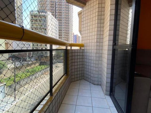 Apartamento a venda 1 quarto sacada vista mar Aviação Praia Grande São Paulo