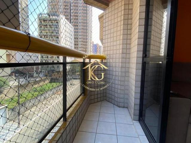 Apartamento a venda 1 quarto sacada vista mar Aviação Praia Grande São Paulo