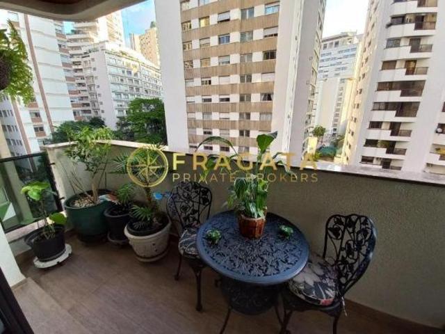 Apartamento à venda, 240 metros 3 quartos, 1 suíte 3 vagas Higienópolis São Paulo/SP