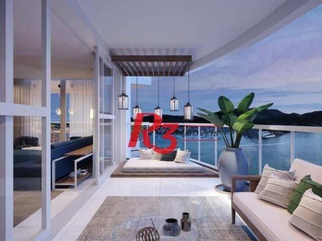 Apartamento à venda, 227 m² por R$ 6.000.000,00 Ponta da Praia Santos/SP