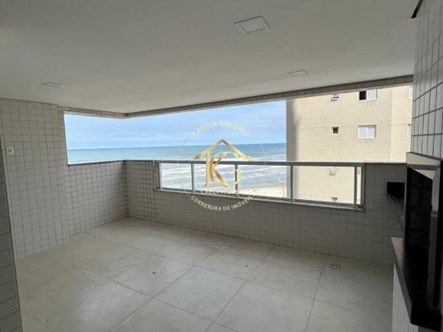 Apartamento à venda 2 quartos 1 suíte 2 vagas sacada gourmet vista mar caiçara