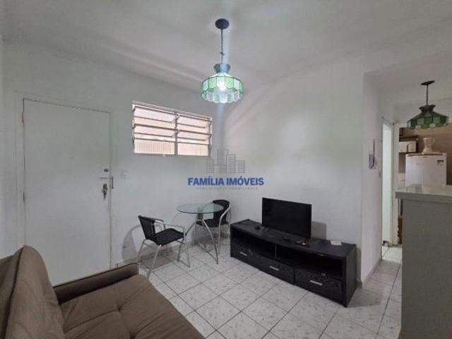 Apartamento à venda 2 quartos frente praia Gonzaga Santos/SP