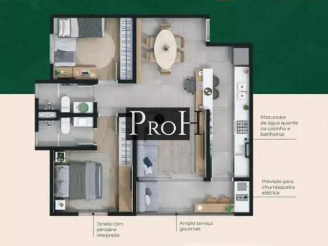Apartamento á venda 2 quartos, Jardim do Mar São Bernardo