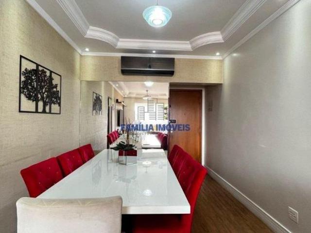 Apartamento á venda 3 Quartos 2 vagas demarcadas Pompeia Santos/SP