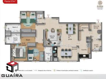 Apartamento à venda 3 quartos 3 suítes 2 vagas Nova Petrópolis São Bernardo do Campo SP