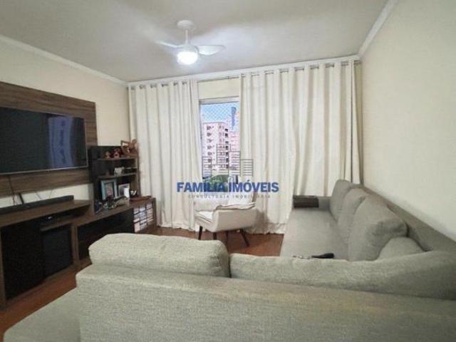 Apartamento à venda 3 quartos vaga demarcada Gonzaga Santos/SP