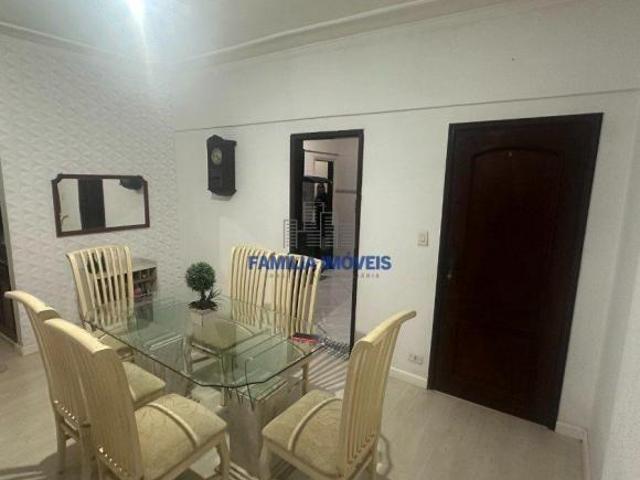 Apartamento à venda 3 quartos dependência 1 vaga Campo Grande Santos