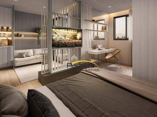 Apartamento com 2 dormitórios à venda, 46 m² por R$ 678.038,00 Centro Curitiba/PR