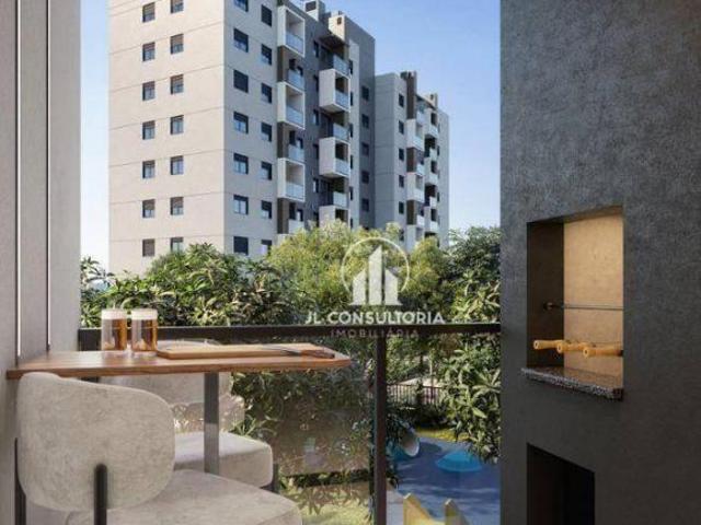 Apartamento à venda, 47 m² por R$ 482.200,79 Hauer Curitiba/PR