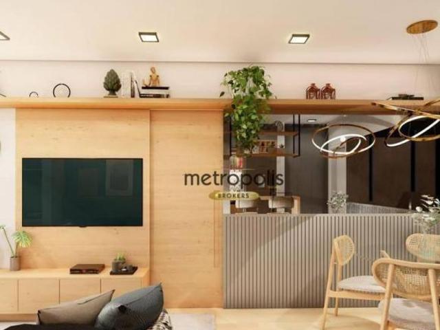 Apartamento à venda, 48 m² por R$ 421.258,61 Assunção São Bernardo do Campo/SP