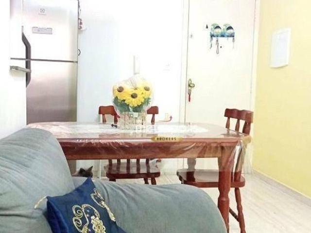 Apartamento à venda, 56 m² por R$ 261.000,00 Vila Guaraciaba Santo André/SP