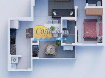 Apartamento à venda, 52 m² por R$ 394.000,00 Vila Guilhermina Praia Grande/SP