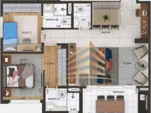 Apartamento à venda, 68 m² por R$ 661.415,00 Macedo Guarulhos/SP