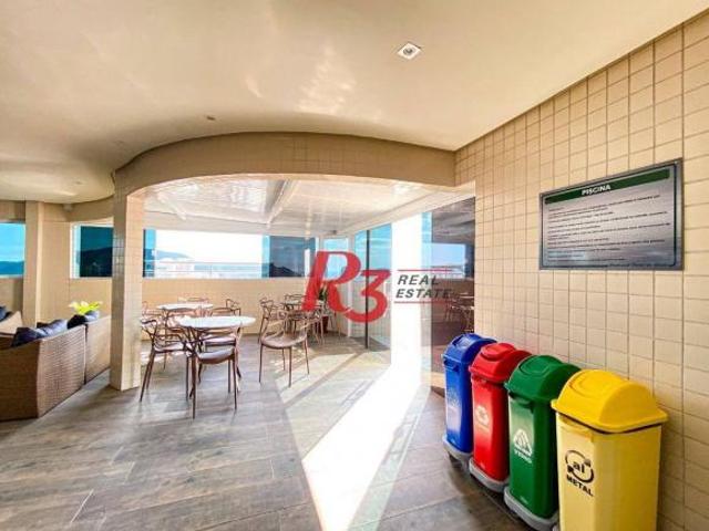 Apartamento à venda, 78 m² por R$ 770.000,00 Ponta da Praia Santos/SP
