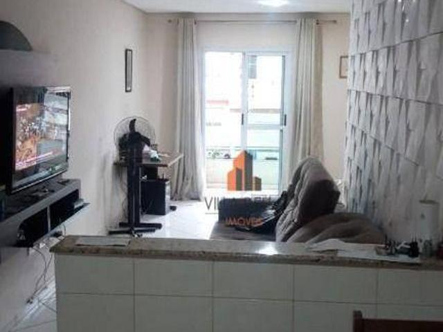 Apartamento com 3 dormitórios à venda, 92 m² por R$ 449.000,00 Vila Alto de Santo André Santo An