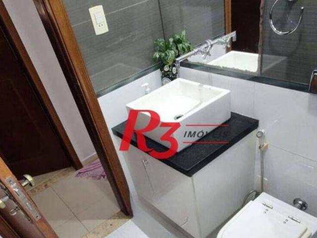 Apartamento à venda, 93 m² por R$ 480.000,00 Estuário Santos/SP