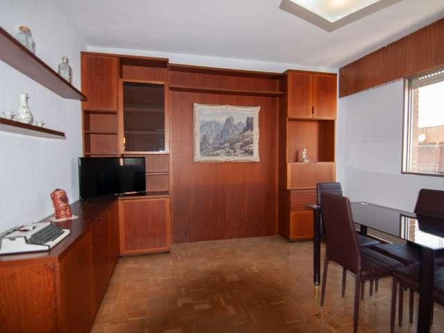 Apartamento amueblado de 2 dormitorios en alquiler en Guindalera, Madrid