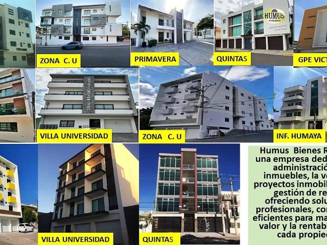 Apartamento Amueblado en Renta en Zona Norte de Culiacán