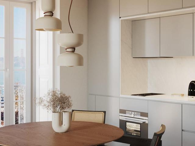 Apartamento «belvedere» de 1 quarto com vista para o rio no. 49m² Lisboa
