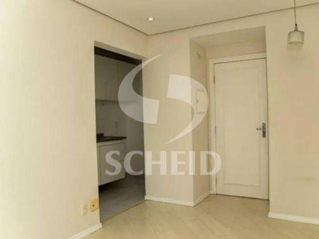 Apartamento BrooKlin com 40m², 1 quarto, cozinha, terraço, 1 vaga