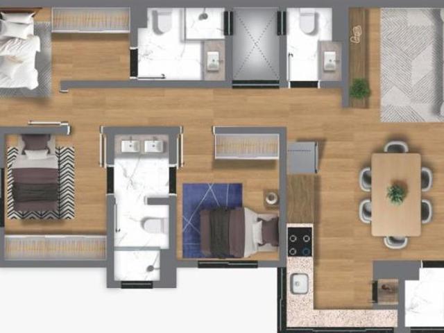 Apartamento, Campo do Gado, Rio Negro, PR