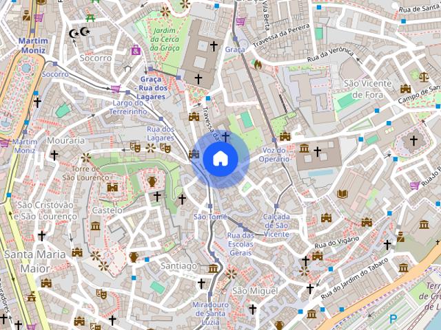 Apartamento calmo no centro de Lisboa