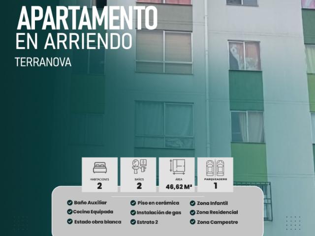 APARTAMENTO CARRERA 51A SUR # 20 12 CIUDADELA TERRANOVA BLO 24 PISO 2 EDIF 8 SECTOR J, Terranova, Jamundí